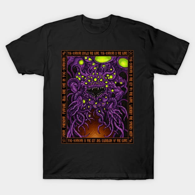 Yog Sothoth Icon - Azhmodai 2018 T-Shirt by azhmodai